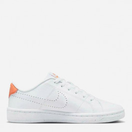   Nike Жіночі кеди низькі  Court Royale 2 Nn DQ4127-104 40 (8.5US) 25.5 см White/White-Amber Brown-Guava Ic