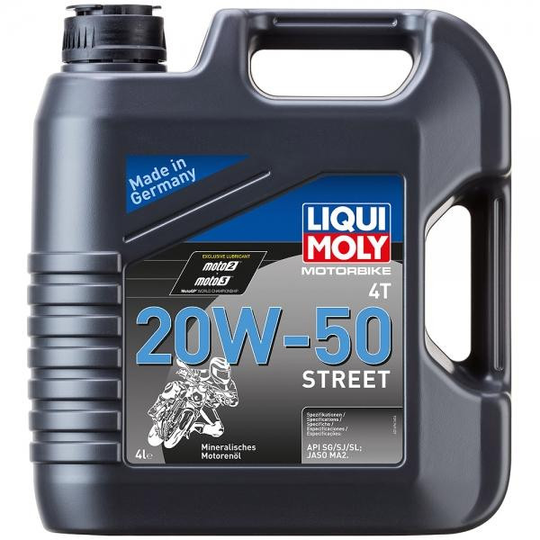 Liqui Moly MOTORBIKE 4T 20W-50 4л - зображення 1