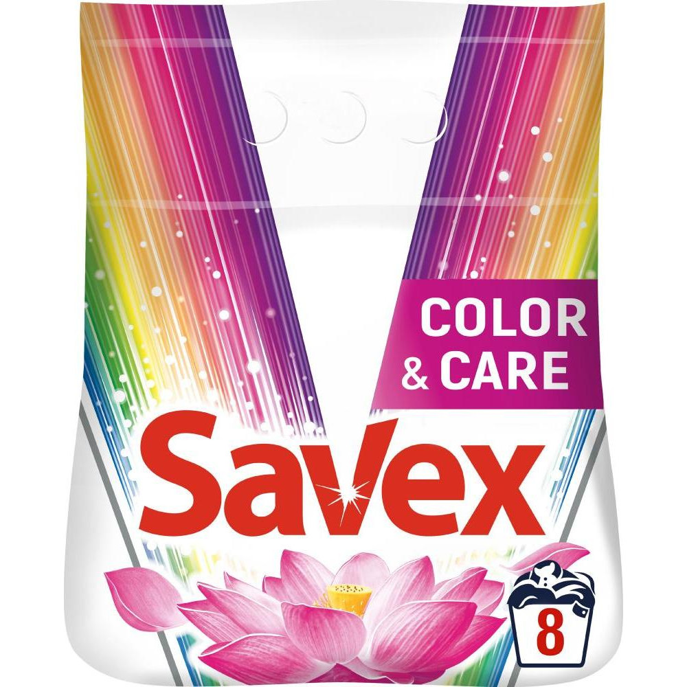 Savex Стиральный порошок Parfum Lock Whites & Colors 1,2 кг (3800024018305) - зображення 1