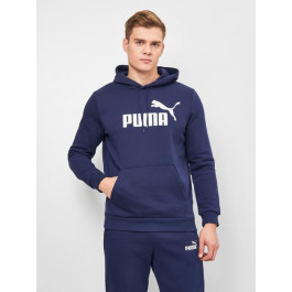   PUMA Худи  ESS Big Logo Hoodie 58668606 S Темно-синее (4063697317123)