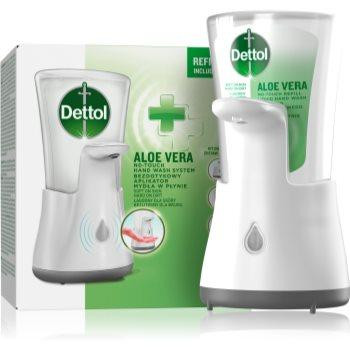 Dettol Soft on Skin Aloe Vera безконтактний дозатор мила 250 мл - зображення 1