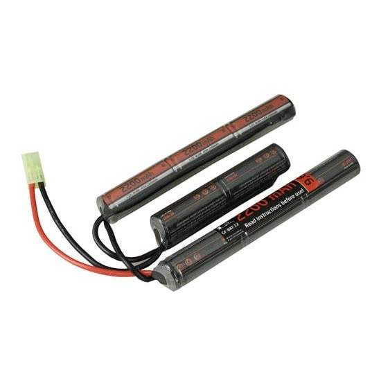 ASG Акумулятор  GFC NiMH 9.6V 2200mAh 3-х модульний (1152198346(GFE-06-003054)) - зображення 1