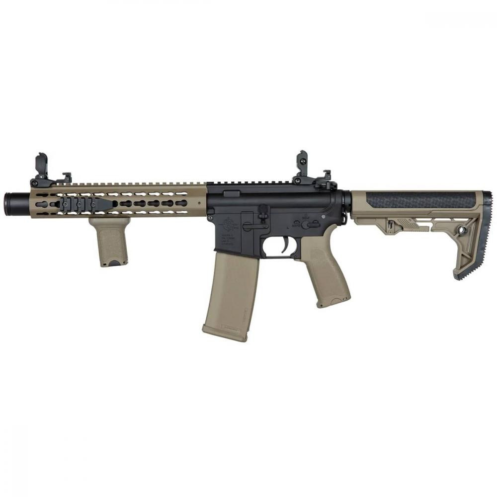 Specna Arms AEG RRA SA-E07 Edge Light Ops Stock - Half-Tan (SPE-01-033908) - зображення 1