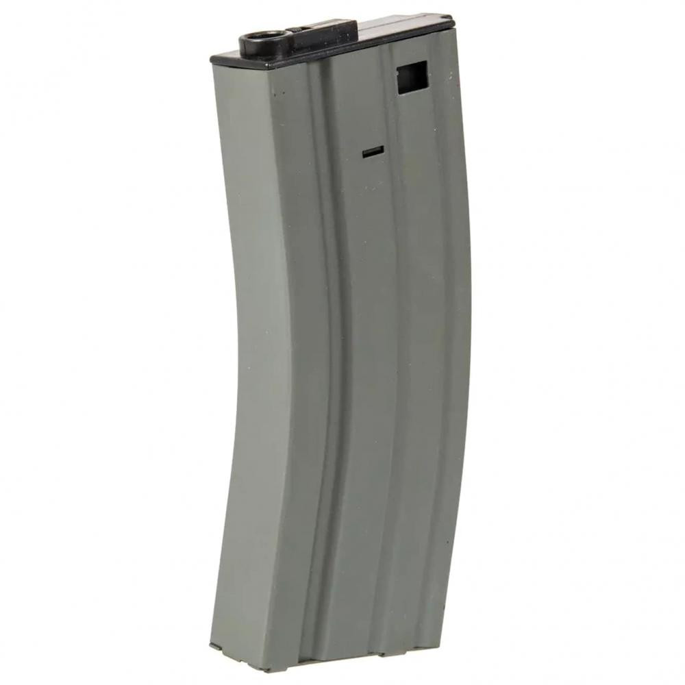 Specna Arms Magazynek ASG  Mid-Cap do replik M4/M16 - Grey (1152222894(SPE-05-025504)) - зображення 1