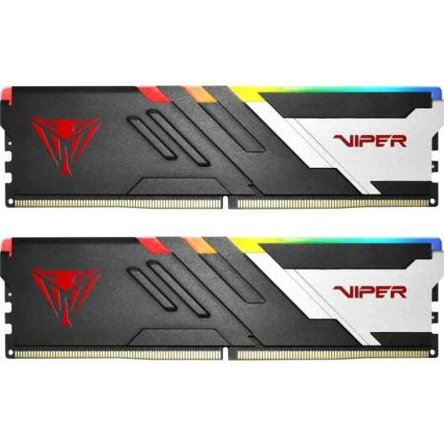 PATRIOT 32 GB (2х16GB) DDR5 6200 MHz Viper Venom RGB (PVVR532G620C40K) - зображення 1