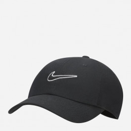   Nike Кепка  CLUB CAP CB SWSH L FB5369-010 L/XL Чорна (0196606811529)