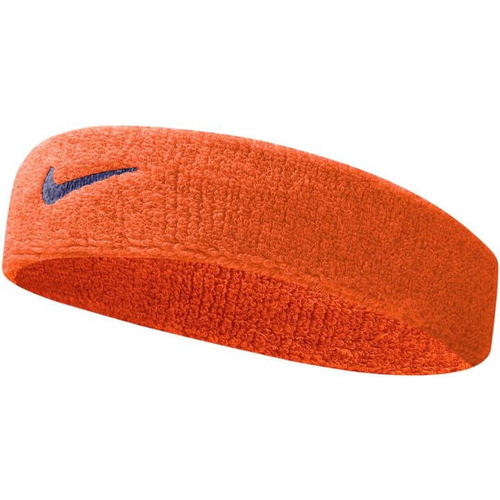 Nike Пов'язка на голову  Swoosh Headband Team Orange/College Navy OSFM (N.000.1544.804.OS) (887791367297) - зображення 1