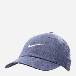   Nike Кепка  U NSW H86 SWOOSH DENIM CAP DJ6220-410 OSFM Синя (194958729998)