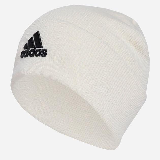 Adidas Шапка  Logo Beanie Cuf IY7666 54 Біла (4067896836256) - зображення 1