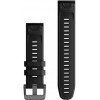 Garmin Ремінець  QuickFit 22 Watch Bands Silicone - Black (010-13280-00) - зображення 2