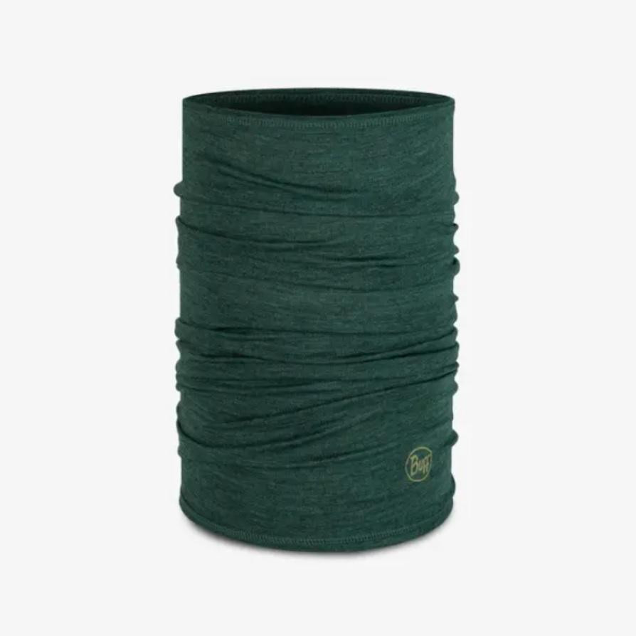 Buff Шарф-труба  Merino Lightweight, Solid Solid Silversage Темно-зелений - зображення 1