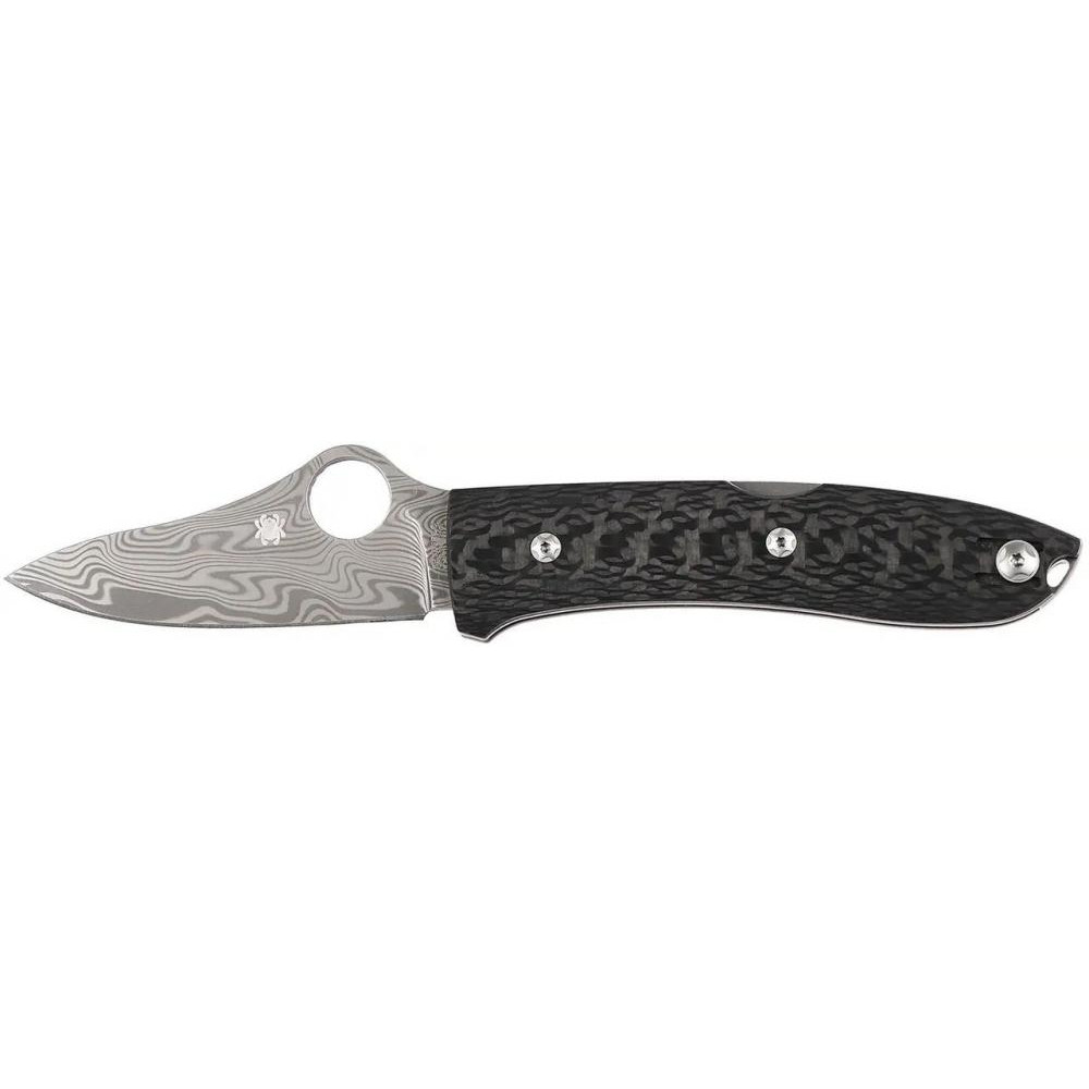 Spyderco Spyopera Carbon Fiber Damasteel Thor (C255CFPD) - зображення 1