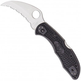   Spyderco Tasman Salt 2 Serrator Black (C106SBK2)