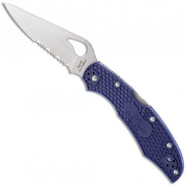   Spyderco Byrd Cara Cara 2 Serrator Blue (BY03PSBL2)