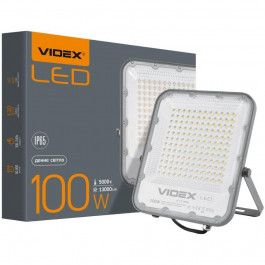   VIDEX LED прожектор 100W 5000K  PREMIUM уличный белый VL-F2-1005G