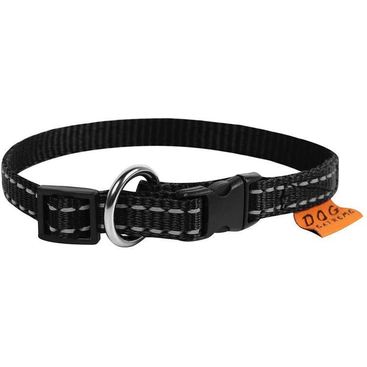 Collar Ошейник Dog Extremе 10 мм Черный (42841) - зображення 1