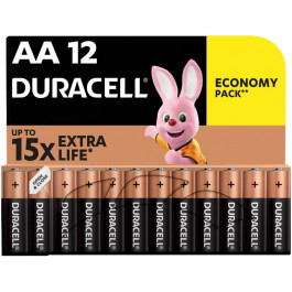   Duracell AA bat Alkaline 12шт Basic 81551275