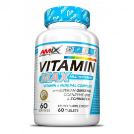   Amix Nutrition Performance Vitamin Max Multivitamin, 60 таблеток