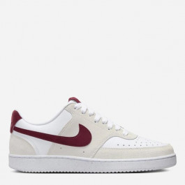   Nike Жіночі кеди низькі  Court Vision Low FQ7628-100 36.5 (6US) 23 см White/Team Red-Adobe-Dragon Red (19