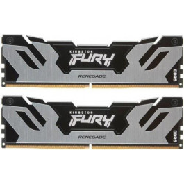   Kingston FURY 96 GB (2x48GB) DDR5 6000 MHz Renegade Silver (KF560C32RSK2-96)