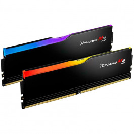   G.Skill 64 GB (2x32GB) DDR5 6000 MHz Ripjaws M5 RGB Black (F5-6000J3238G32GX2-RM5RK)