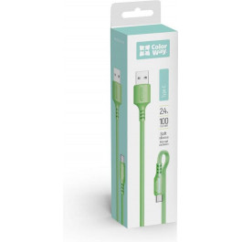   ColorWay USB - Type-C 1m Green (CW-CBUC042-GR)