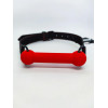 DS Fetish Кляп DS Fetish Mouth silicone gag red/black (222012057) - зображення 2