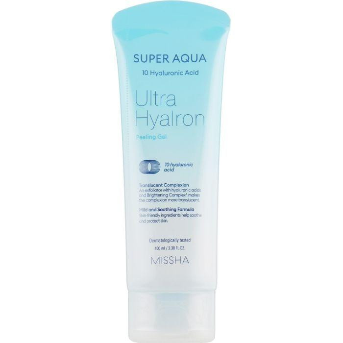 Missha Пилинг-гель для лица  Super Aqua Ultra Hyalron Peeling Gel 100 мл (8809643520126) - зображення 1