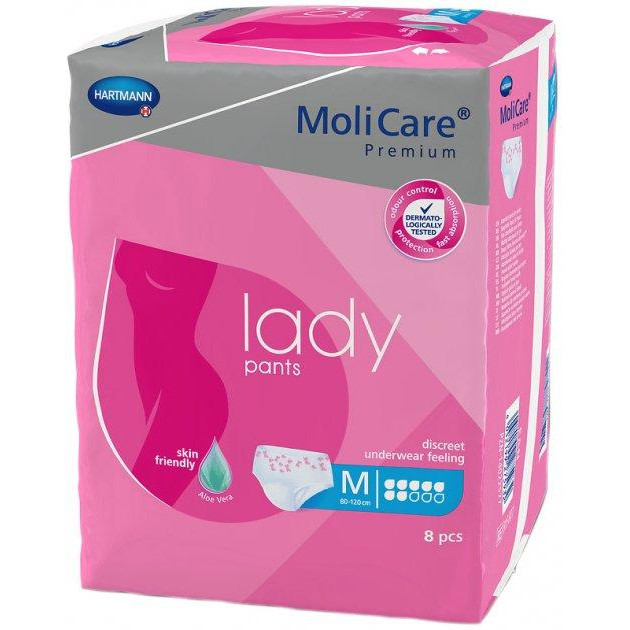 Hartmann Труси поглинаючі для жінок  MoliCare Premium lady Pants 7 крапель М 8 шт (4052199275932) - зображення 1