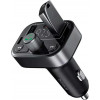 Baseus T-typed S-09 Pro Bluetooth MP3 Car Charger Black (C10762200113-00) - зображення 3