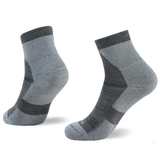 Na Giean Туристичні шкарпетки  Enhanced Medium Weight Micro, S (37-40), Grey (NGMM0002-S) - зображення 1