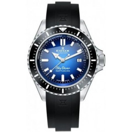   Edox 80120 3NCA BUIDN Skydiver Neptunian