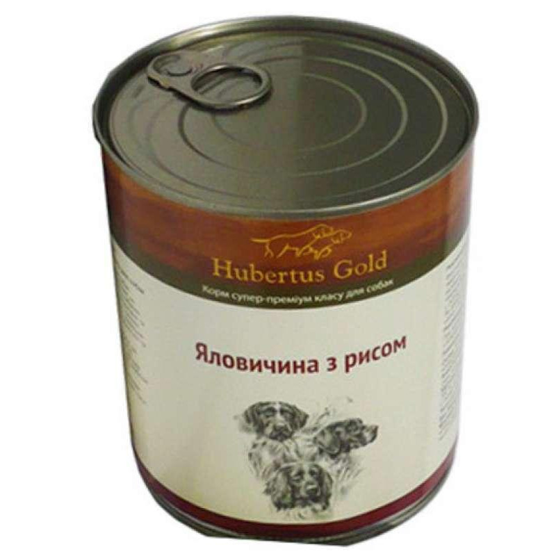 Hubertus Gold Говядина с рисом 800 г - зображення 1