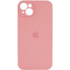 Borofone Silicone Full Case AA Camera Protect for Apple iPhone 13 Pink (FullAAi13-41) - зображення 1