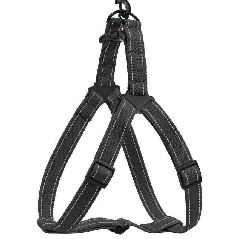 BronzeDog Cotton Harness Dog Standard - Шлея Стандарт рефлекторна з брезенту для собак 2,5х58-71 см - зображення 1