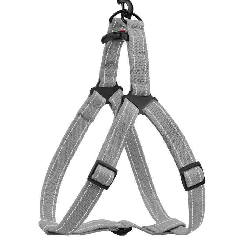 BronzeDog Cotton Harness Dog Standard - Шлея Стандарт рефлекторна з брезенту для собак 2,5х58-71 см - зображення 1