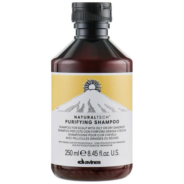 Davines Очищаючий шампунь проти лупи  Natural Tech Purifying Shampoo 250 мл - зображення 1