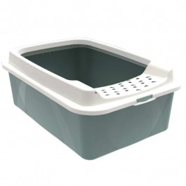   Rotho MyPet (Рото МайПет) Cat Toilet Bonnie ECO – Открытый туалет для котов с рамкой 57х39х21 см (896690)