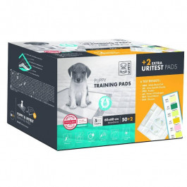   M-Pets (М-Петс) Puppy Training Pads + 2 Uritest Pads - Одноразовые приучающие пеленки для щенков + пеленки 