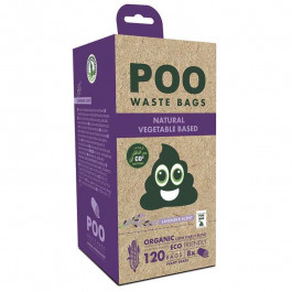   M-Pets (М-Петс) POO Dog Waste Bags Lavender Scented – Биологически разлагаемые пакеты для уборки за собакам