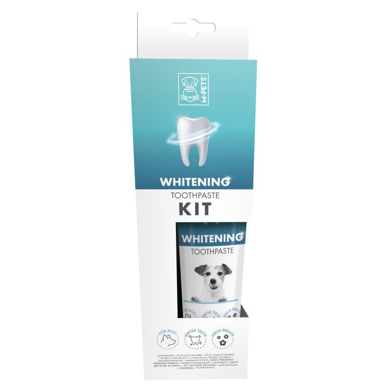 M-Pets (М-Петс) Whitening Toothpaste Kit - Набор отбеливающей зубной пасты для собак Комплект (10122899) - зображення 1