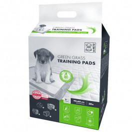   M-Pets (М-Петс) Green Grass Puppy Training Pads - Одноразовые пеленки с ароматом зеленой травы для приучени