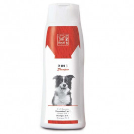   M-Pets (М-Петс) Shampoo amp; Conditioner 2 in 1 - Шампунь-кондиционер без парабенов для собак со всеми типа