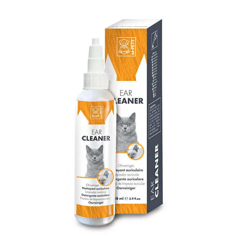 M-Pets (М-Петс) Ear Cleaner - Лосьон для чистки ушей котов 118 мл (10107999) - зображення 1