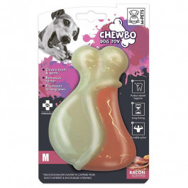   M-Pets (М-Петс) Chewbo Leg Bacon Clean Dental - Іграшка жувальна Чубо гомілка з ароматом бекону для собак 1