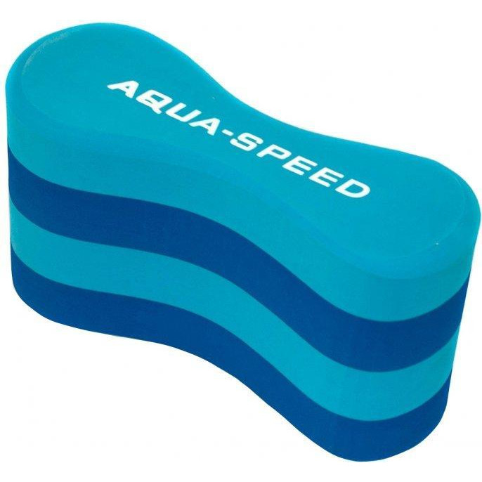 Aqua Speed Колобашка для плавания  4 layers Pullbuoy 23.5 x 8.5 x 13 cм 5640 (160) Голубая с синим (59082176564 - зображення 1