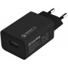 ColorWay 1USB Quick Charge 3.0 (18W) + Type-C Black (CW-CHS013QCC-BK) - зображення 5