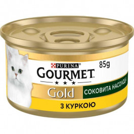   Gourmet Gold Соковита насолода з куркою 85 г 24 шт