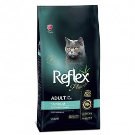   Reflex Plus Adult Cat Sterilised Chicken 15 кг RFX-406