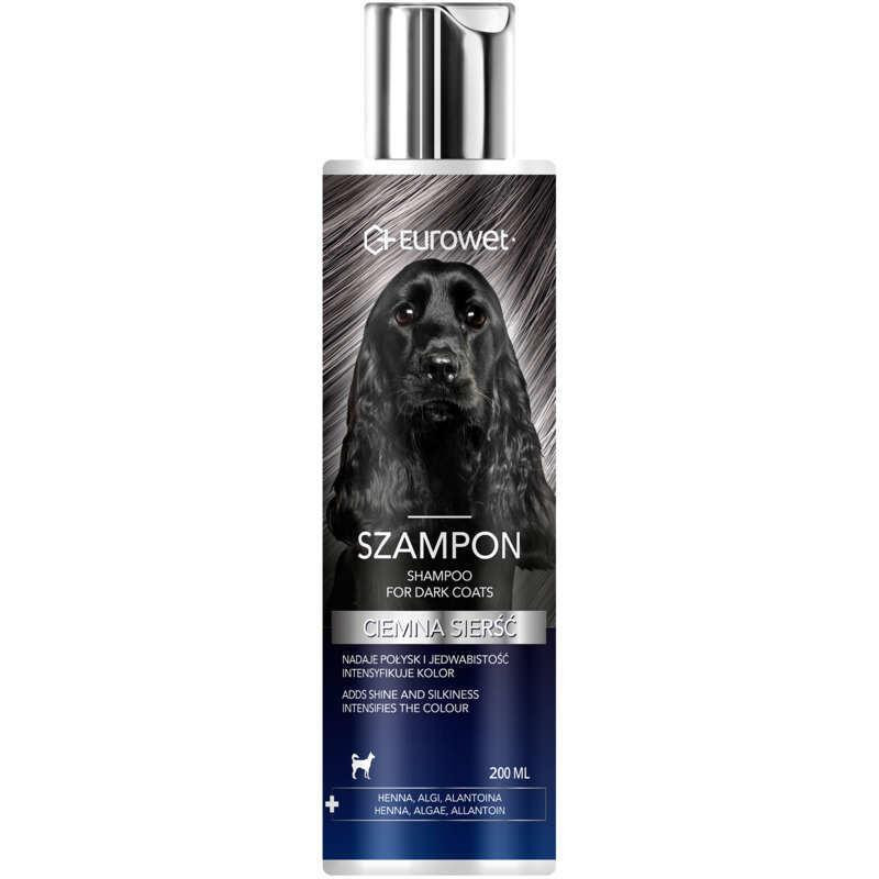 Eurowet Shampoo for Dark Coats Шампунь для собак темних окрасів 200 мл (5907785442221) - зображення 1